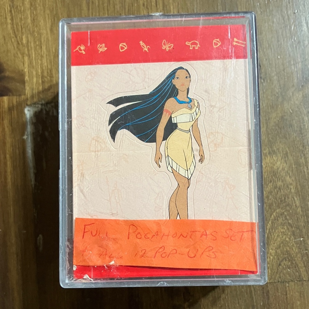Walt Disney Pocahontas 90 card set plus 12 pop-up cards Skybox 1995